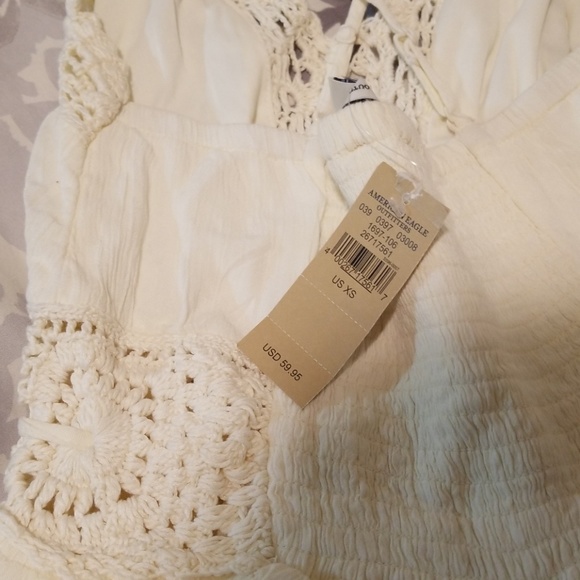 White AE Romper - Picture 3 of 3